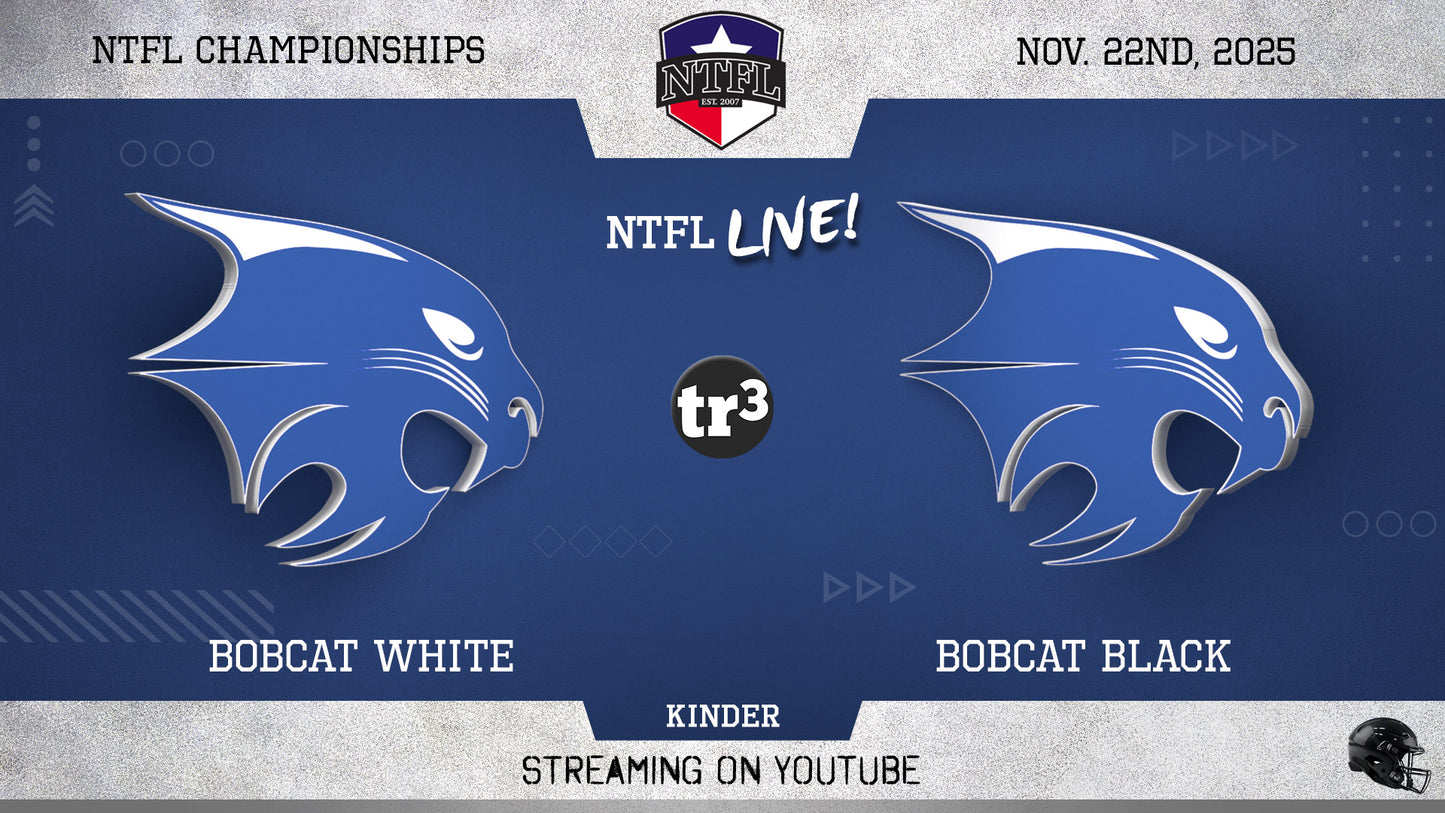 2025 Football - NTFL Super Bowl Game File - Kinder