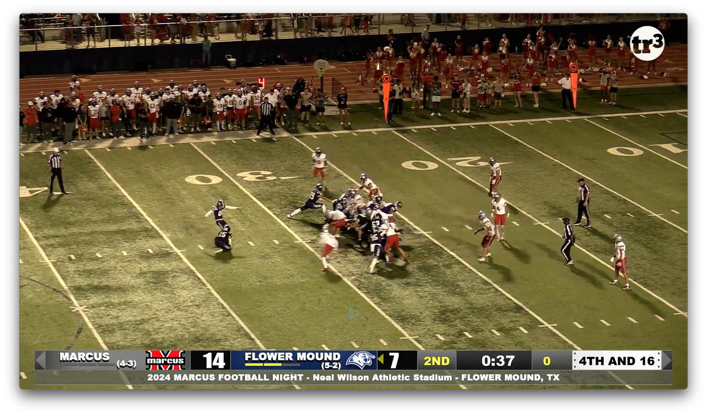 43 Yard Field Goal by Flower Mound
