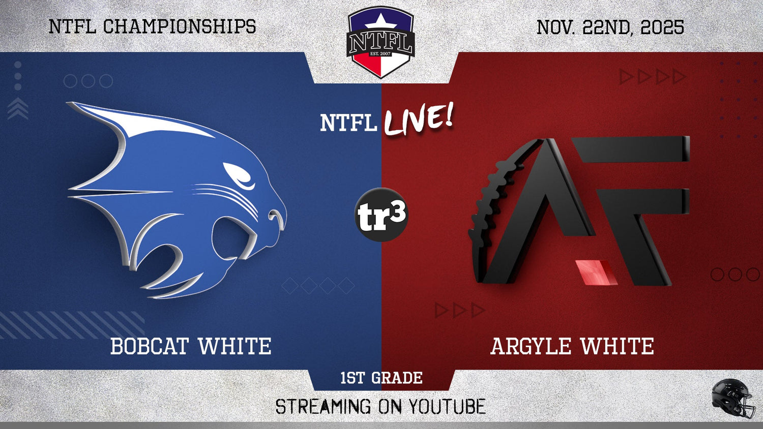 2025 Football -  NTFL Super Bowl Game - 1st Grade