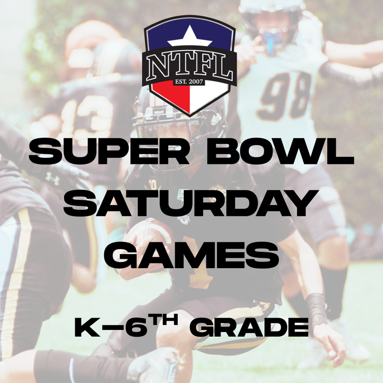 2025 Football - NTFL Super Bowl Saturday - Championship Games - November 22, 2025 Justin TX