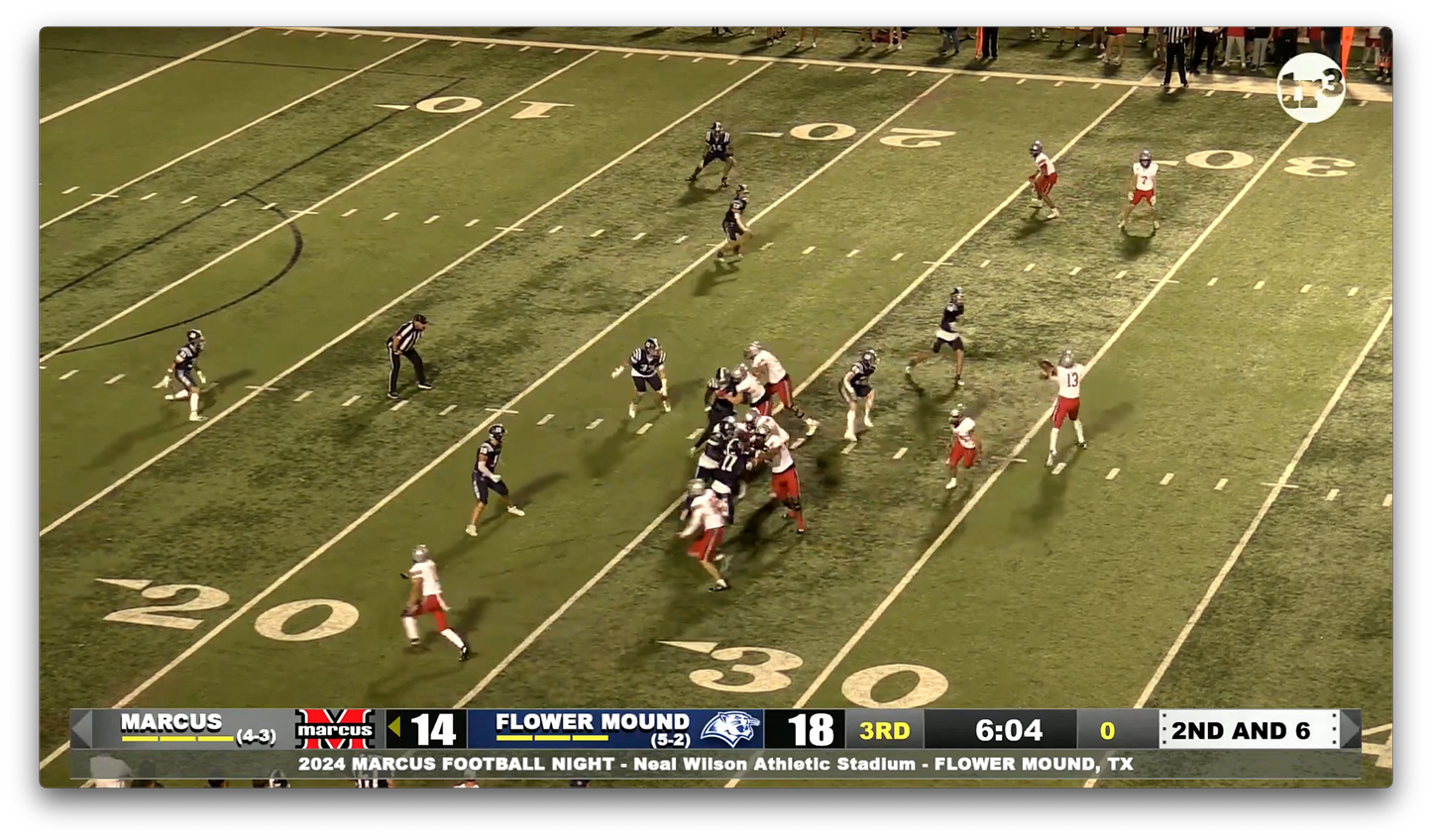 27 yd TD from Colton Nussmeier to Cooper Campbell